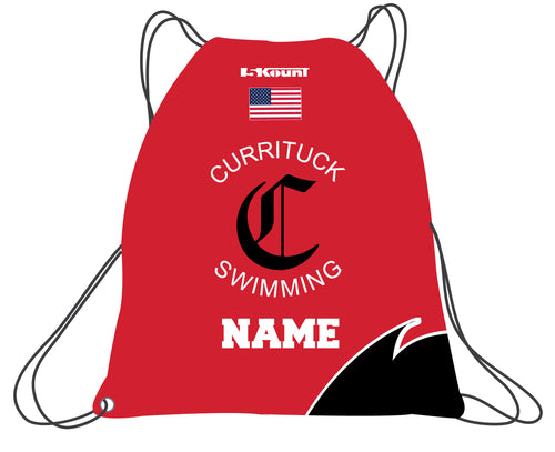 Currituck Swimming Sublimated Drawstring Bag - 5KounT2018