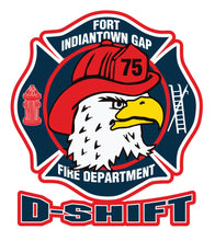Fort Indiantown Fire Department Cotton Crew Tee - Gray - 5KounT