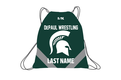 DePaul Wrestling Sublimated Drawstring Bag - 5KounT