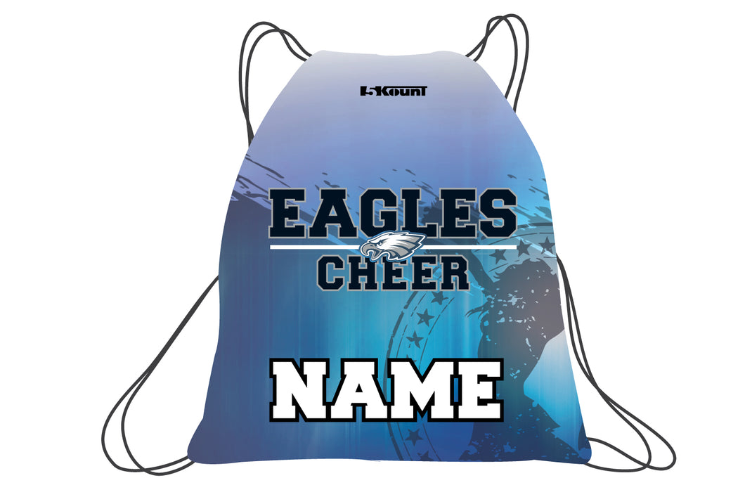 Wethersfield Eagles Cheer Sublimated Drawstring Bag - 5KounT