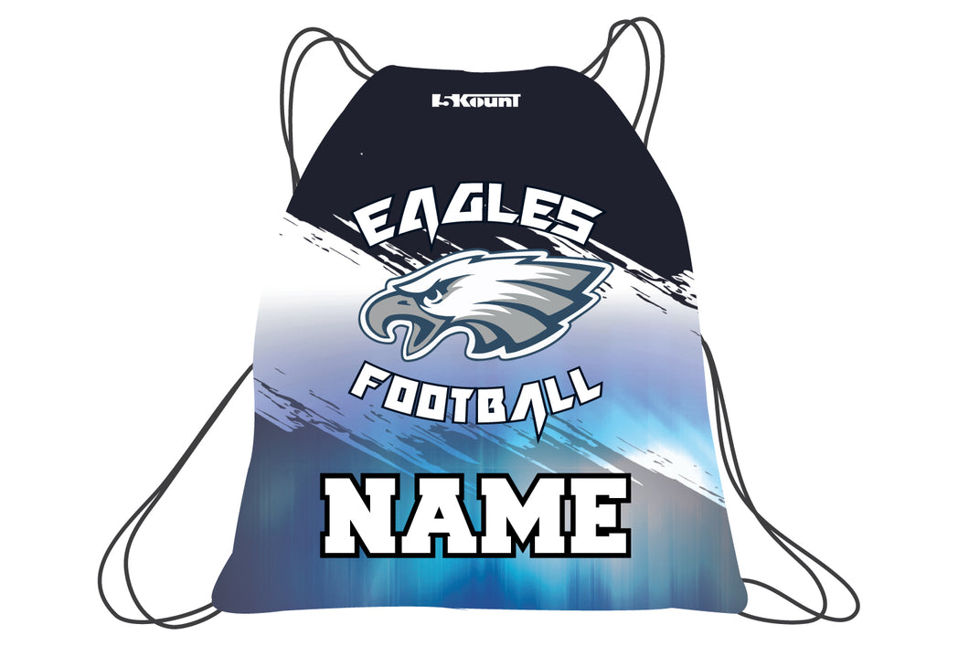 Wethersfield Eagles Football Sublimated Drawstring Bag - 5KounT