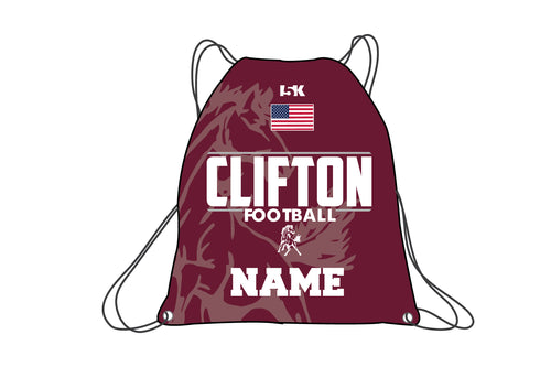 Cifton Football Sublimated Drawstring Bag