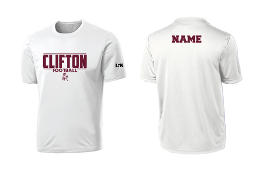 Cifton Football Dryfit Performance Tee - White