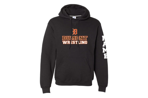 Dumont Wrestling Russell Athletic Cotton Hoodie - Black