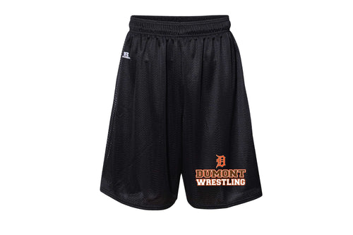 Dumont Wrestling Russell Athletic Tech Shorts -Black