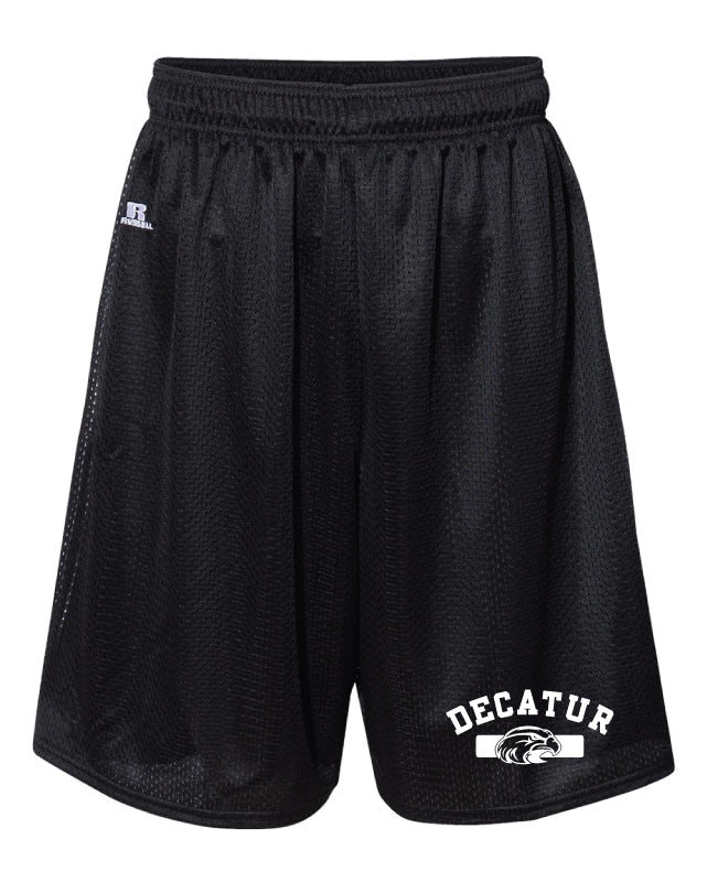 Decatur Russell Athletic Tech Shorts - Black - 5KounT