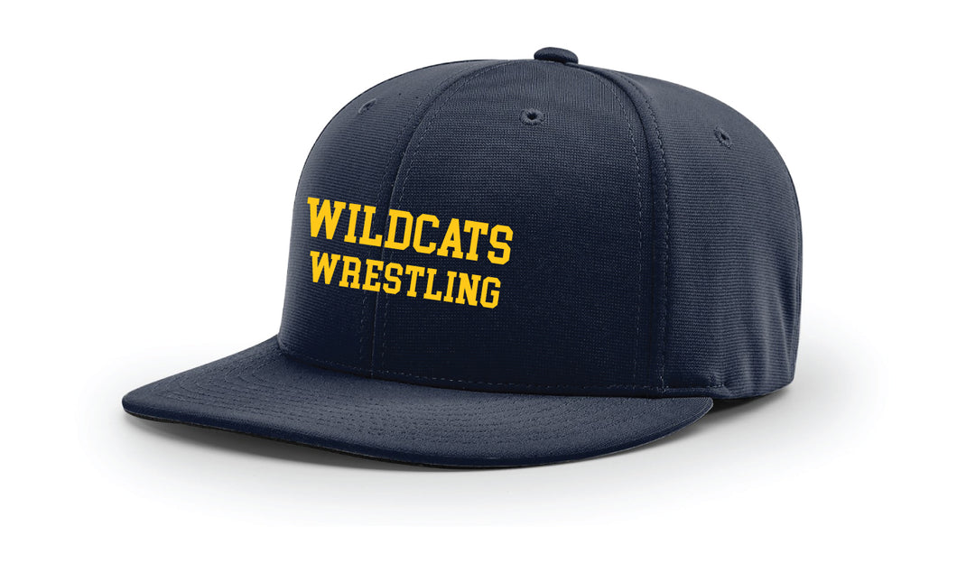 Del Val Wildcats Wrestling FlexFit Cap - Navy - 5KounT