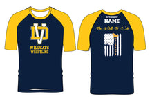 Del Val Wildcats Wrestling Sublimated Fight Shirt - 5KounT