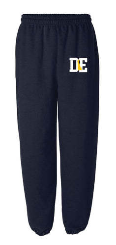 Delaware Cotton Sweatpants - Navy - 5KounT