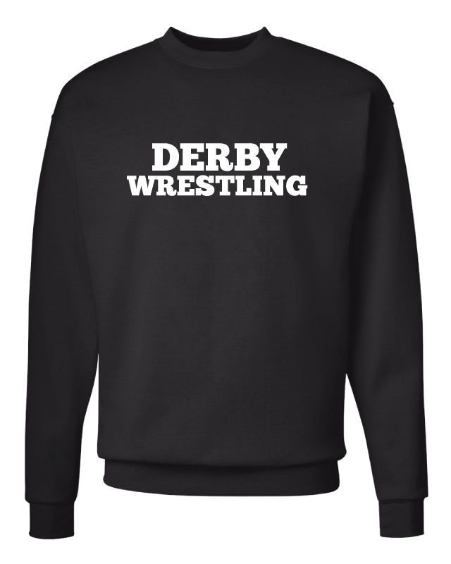 Derby HS Crewneck Sweatshirt - Black - 5KounT