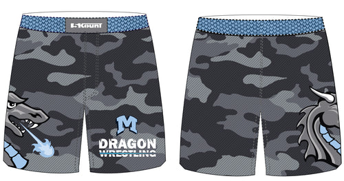 Middletown Dragons Sublimated Fight Shorts - 5KounT