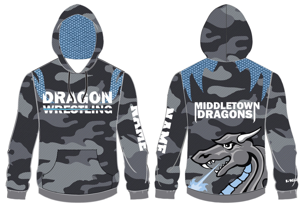 Middletown Dragons Sublimated Hoodie - 5KounT