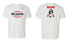 Secaucus Football Dryfit Performance Tee - White/Navy - 5KounT2018