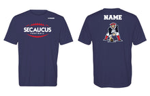 Secaucus Football Dryfit Performance Tee - White/Navy - 5KounT2018