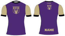 Dubuque Wrestling Sublimated Compression Shirt - Purple - 5KounT