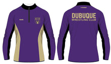 Dubuque Wrestling Sublimated Quarter Zip - Purple - 5KounT
