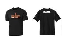 Dumont Youth Football Dryfit Performance Tee - Black/White