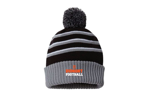 Dumont Youth Football Pom Beanie