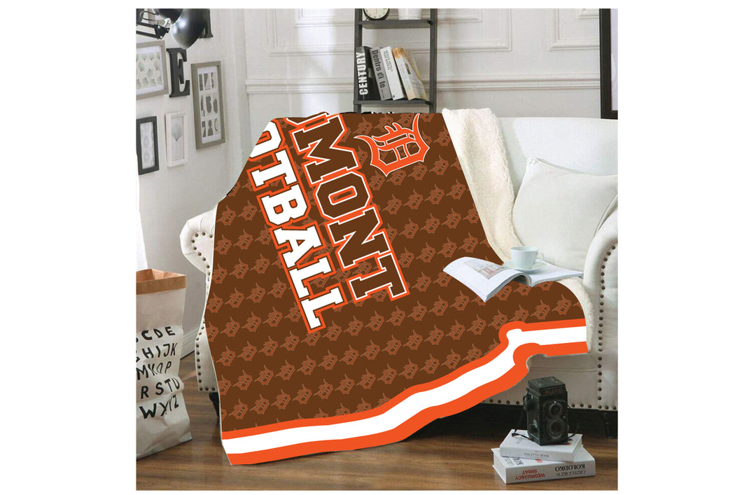 Dumont Youth Football Sublimated Blanket