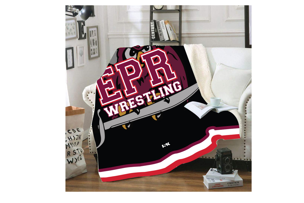 Emerson Park Ridge Wrestling Sublimated Blanket