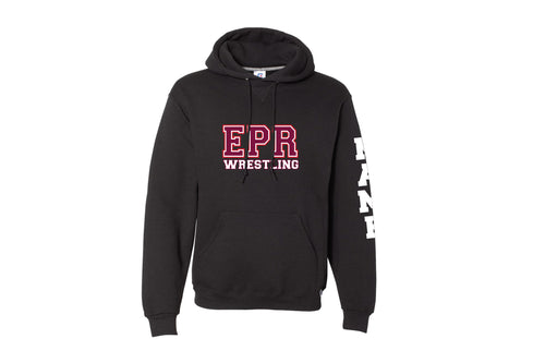 Emerson Park Ridge Wrestling Cotton Hoodie - Black