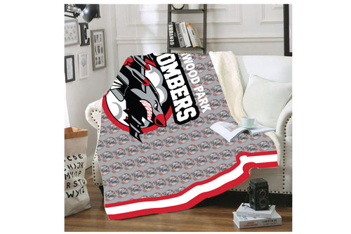 Elmwood Park Bombers Football Sublimated Blanket