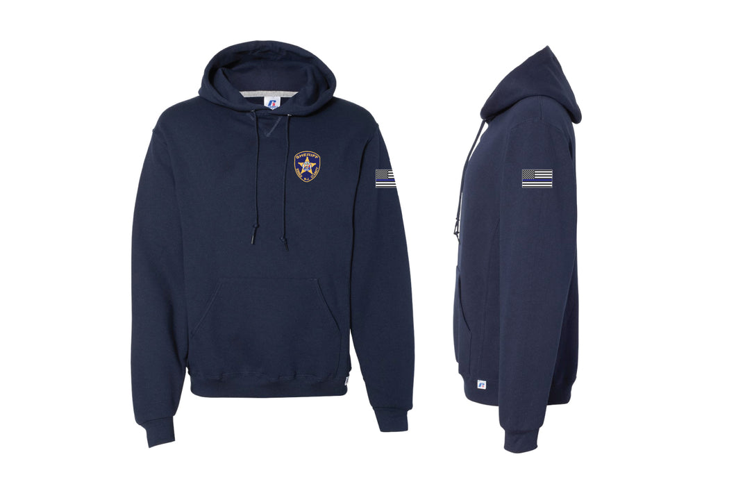 Essex County Sheriff Russell Athletic Cotton Hoodie - navy - 5KounT