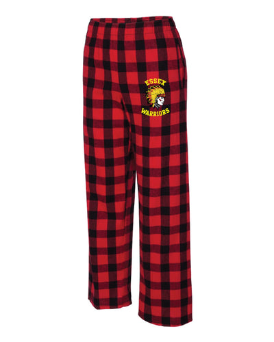 Essex Warrior Flannel Pajama Pants Red & Black - 5KounT2018