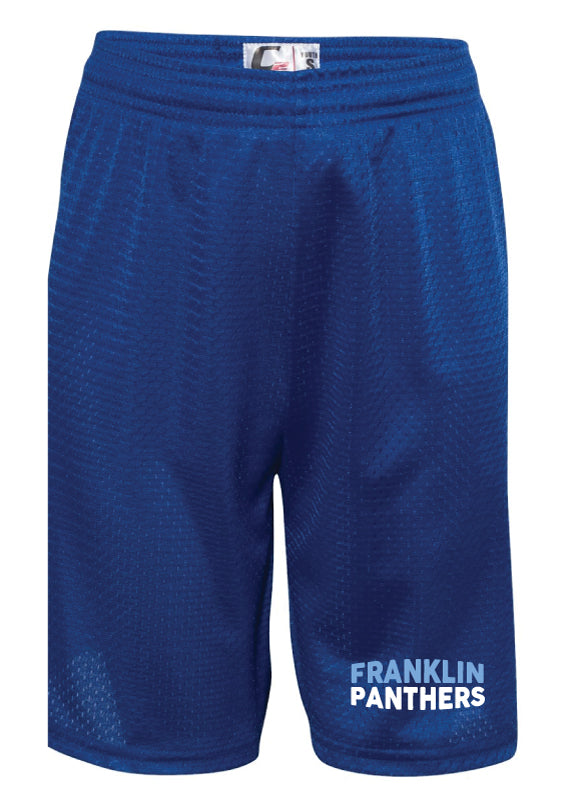 Franklin HS Wrestling Tech Shorts - Royal - 5KounT