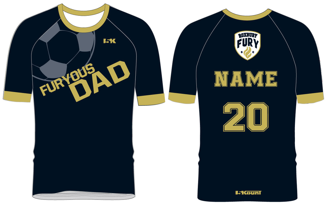 FURY Special Edition Sublimated DAD Shirt - Short Sleeve - 5KounT
