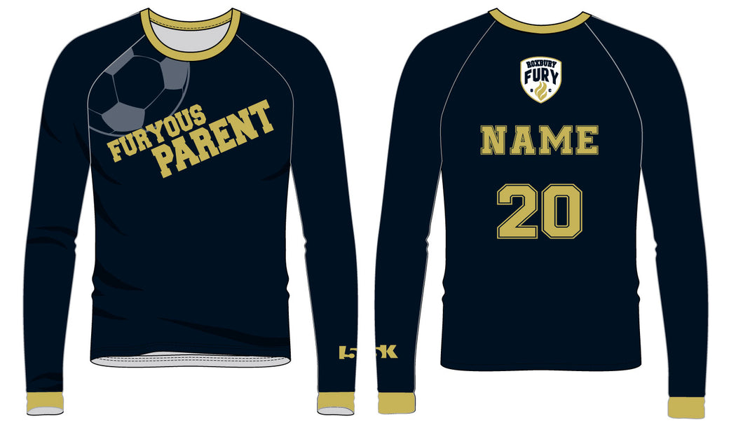 FURY Special Edition Sublimated PARENT Shirt - Long Sleeve - 5KounT