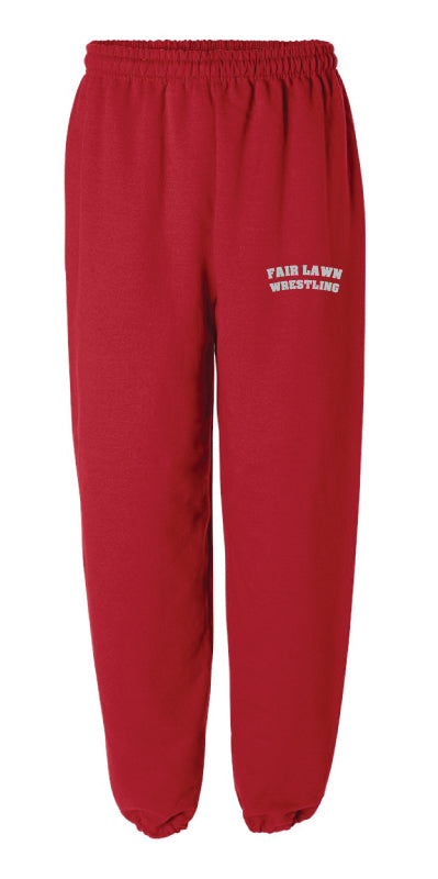 FLJW Cotton Sweatpants - Red - 5KounT