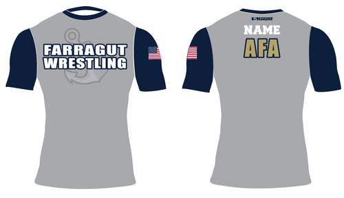 AFA Wrestling Sublimated Compression Shirt - 5KounT2018