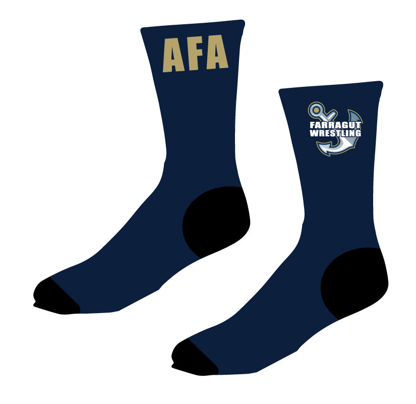 AFA Wrestling Sublimated Socks - 5KounT2018