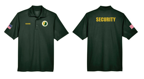 Felician University Campus Security Polo - Forest Green