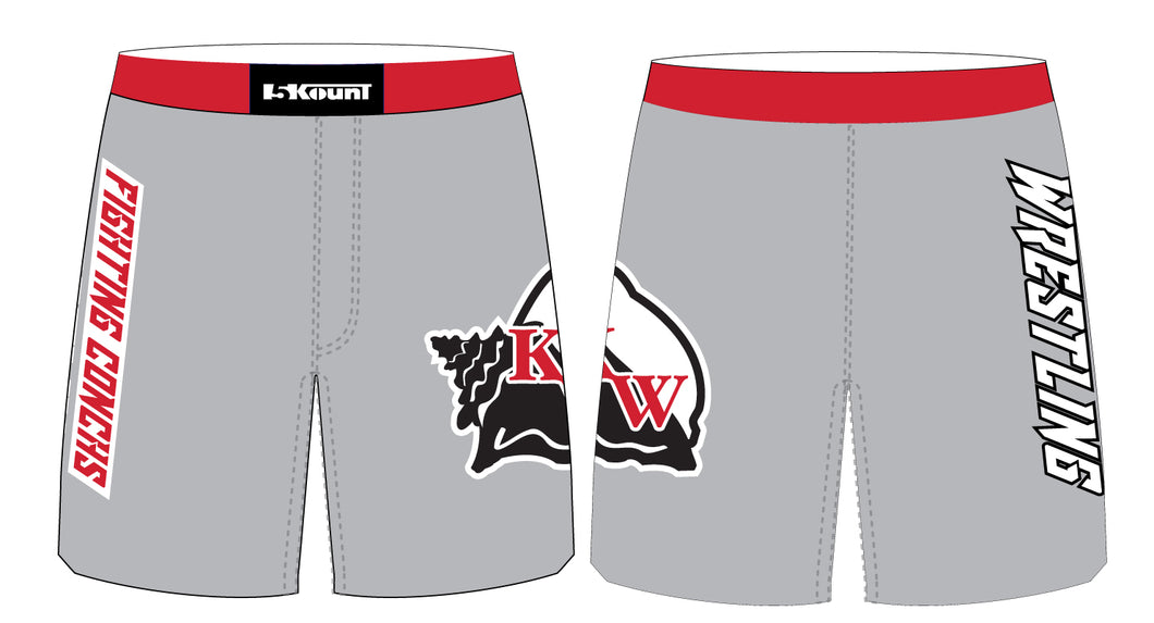 Key West Fighting Conchs Wrestling Sublimated Fight Shorts - 5KounT