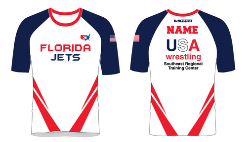 Florida Jets Wrestling Sublimated Fight Shirt - 5KounT