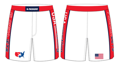 Florida Jets Wrestling Sublimated Fight Shorts - 5KounT