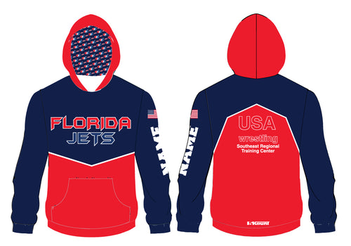 Florida Jets Wrestling Sublimated Hoodie - 5KounT