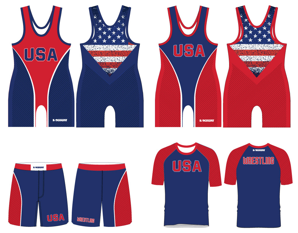 USA Freestyle Wrestling Package 2 - 5KounT2018