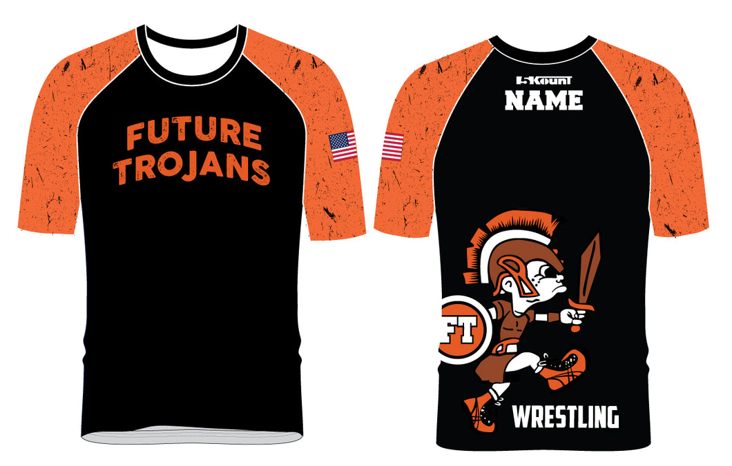 Future Trojans Wrestling Sublimated Fight Shirt - 5KounT