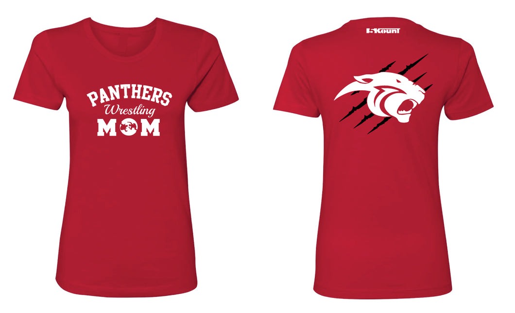 Gateway Panthers Mom Cotton Crew Tee - Red - 5KounT2018