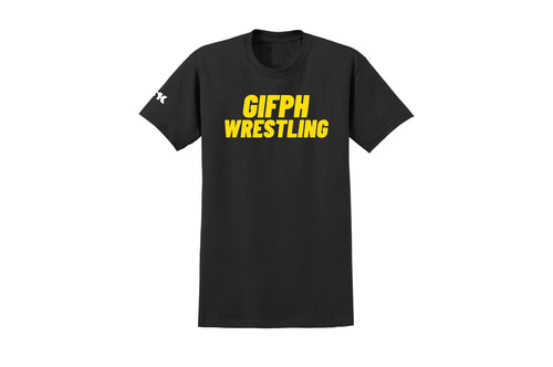 Gifph Wrestling New Cotton Crew Tee - Black