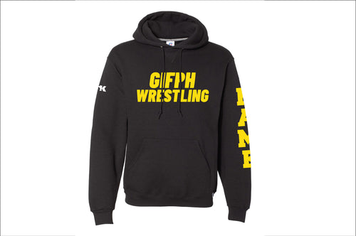 Gifph Wrestling Russell Athletic Cotton Hoodie - Black
