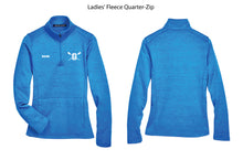 Glastonbury Crew Fleece Quarter Zip Ladies - Royal
