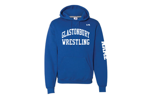Glastonbury Wrestling Russell Athletic Cotton Hoodie - Royal Blue - 5KounT2018