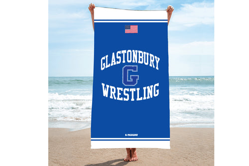 Glastonbury Wrestling Sublimated Beach Towel - 5KounT2018