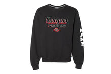 Goetz Cougars Wrestling Cotton Crewneck Sweatshirt - black