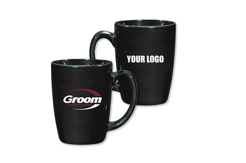 Groom Construction Ceramic Coffee Mug 14 oz - Black - 5KounT