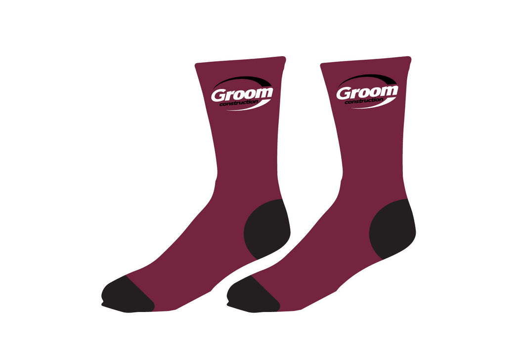 Groom Construction Sublimated Socks - 5KounT
